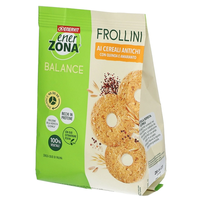Enerzona Frollini Veg Cereali Antichi 250 G