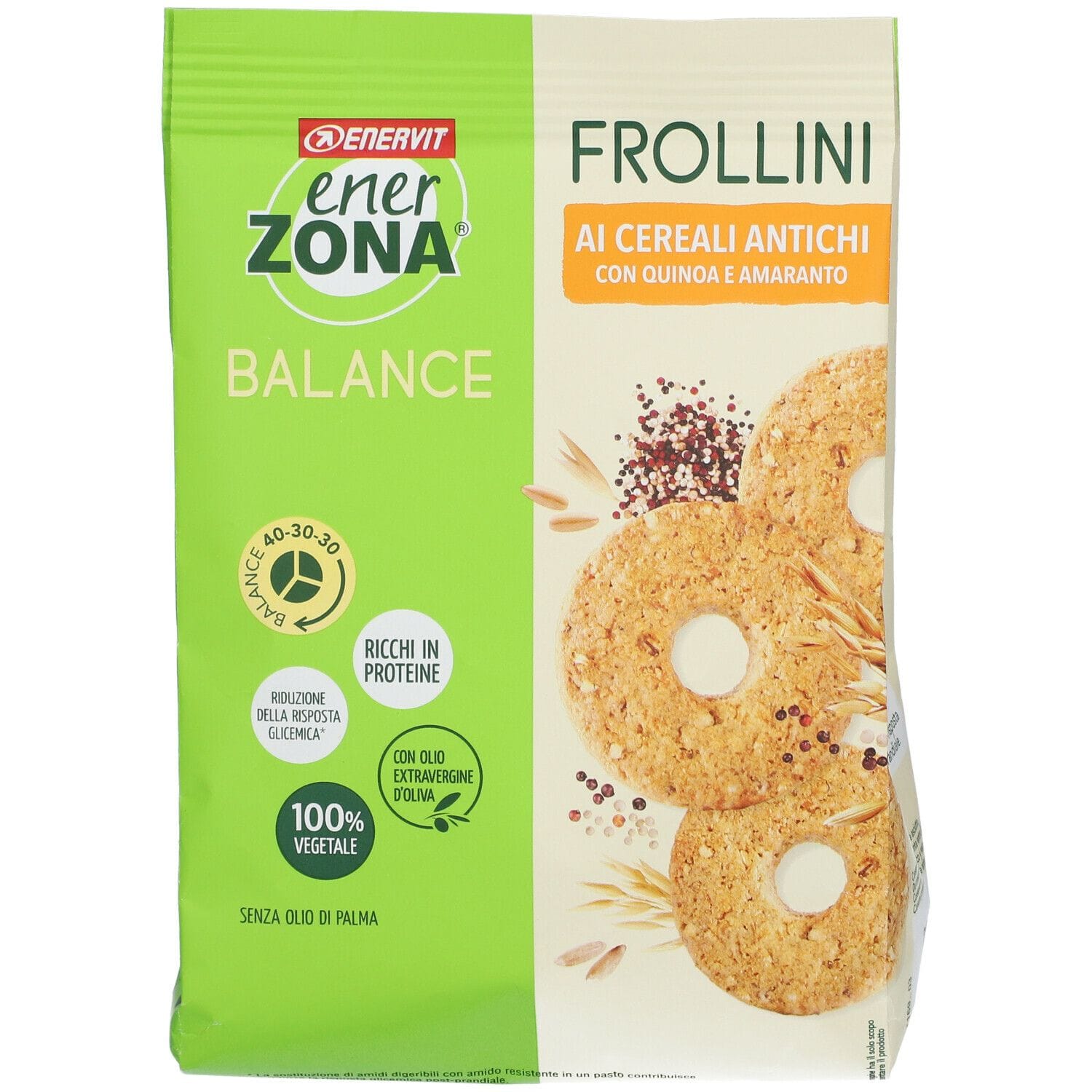 ENERZONA FROLLINI VEG CEREALI ANTICHI 250 G