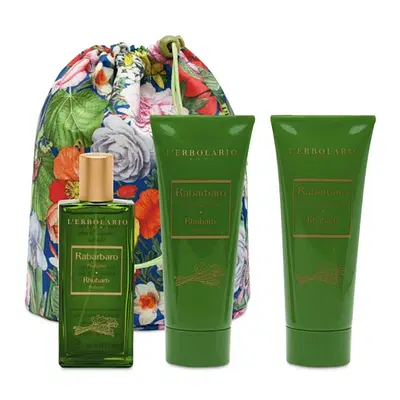 RABARBARO BEAUTYBAG TRIO EDIZIONE LIMITATA RABARBARO BEAUTYBAG TRIO EDIZIONE LIMITATA