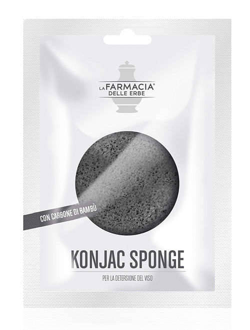 Fde Konjac Sponge Carbone Bambu' 1 Pezzo