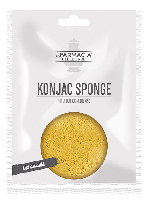 Fde Konjac Sponge Curcuma 1 Pezzo