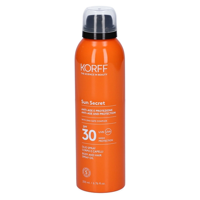 Korff Sun Secret Olio Spray Corpo/Capelli Spf30