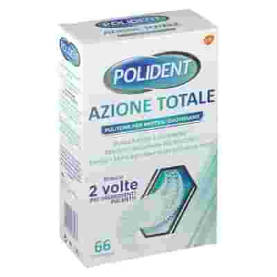 POLIDENT AZIONE TOTALE 66 COMPRESSE PULITORE PER PROTESI QUOTIDIANO