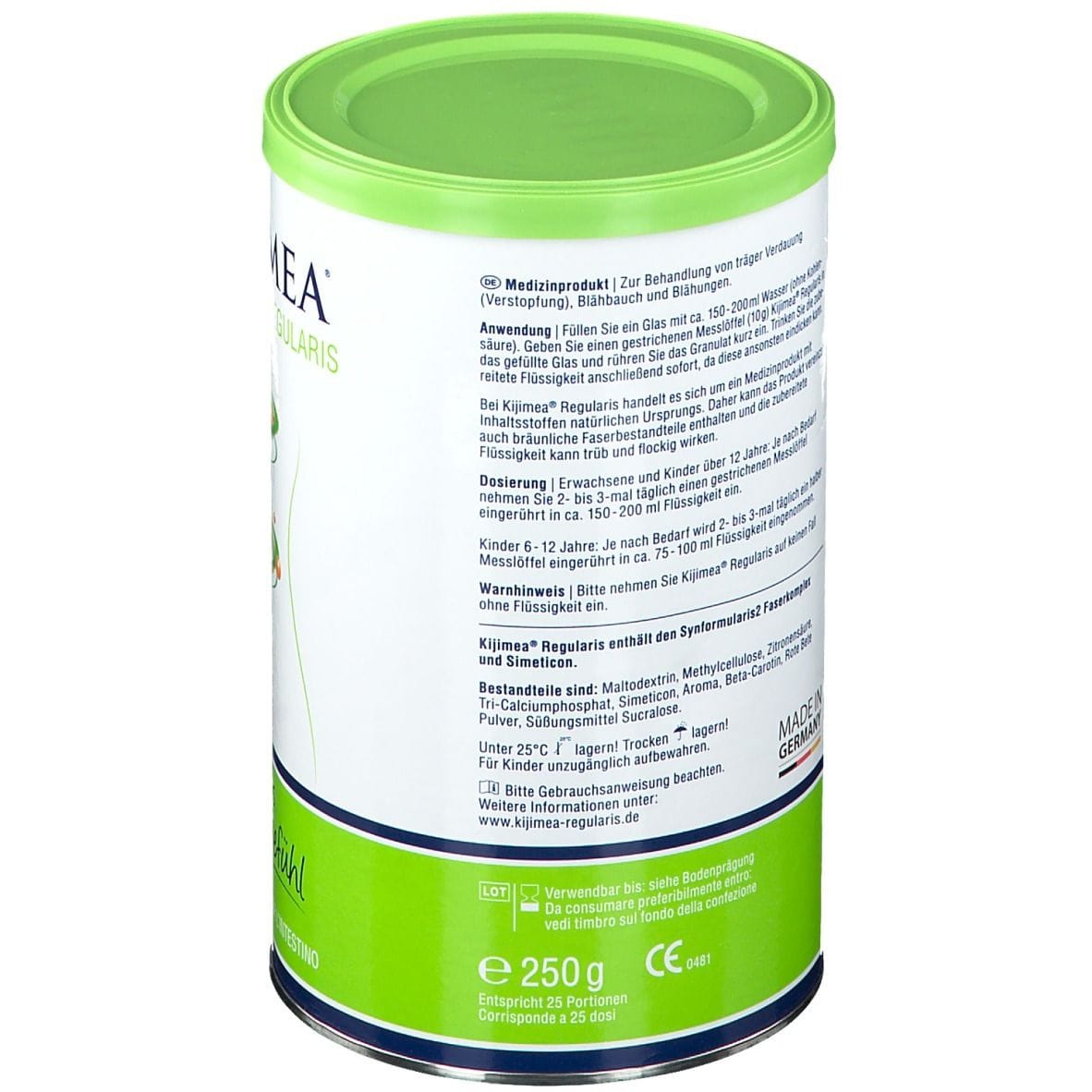 KIJIMEA REGULARIS GRANULATO 250 G