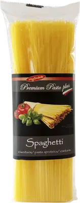 MY SNACK PREMIUM PLUS SPAGHETTI APROTEICI 500 G MY SNACK PREMIUM PLUS SPAGHETTI APROTEICI 500 G