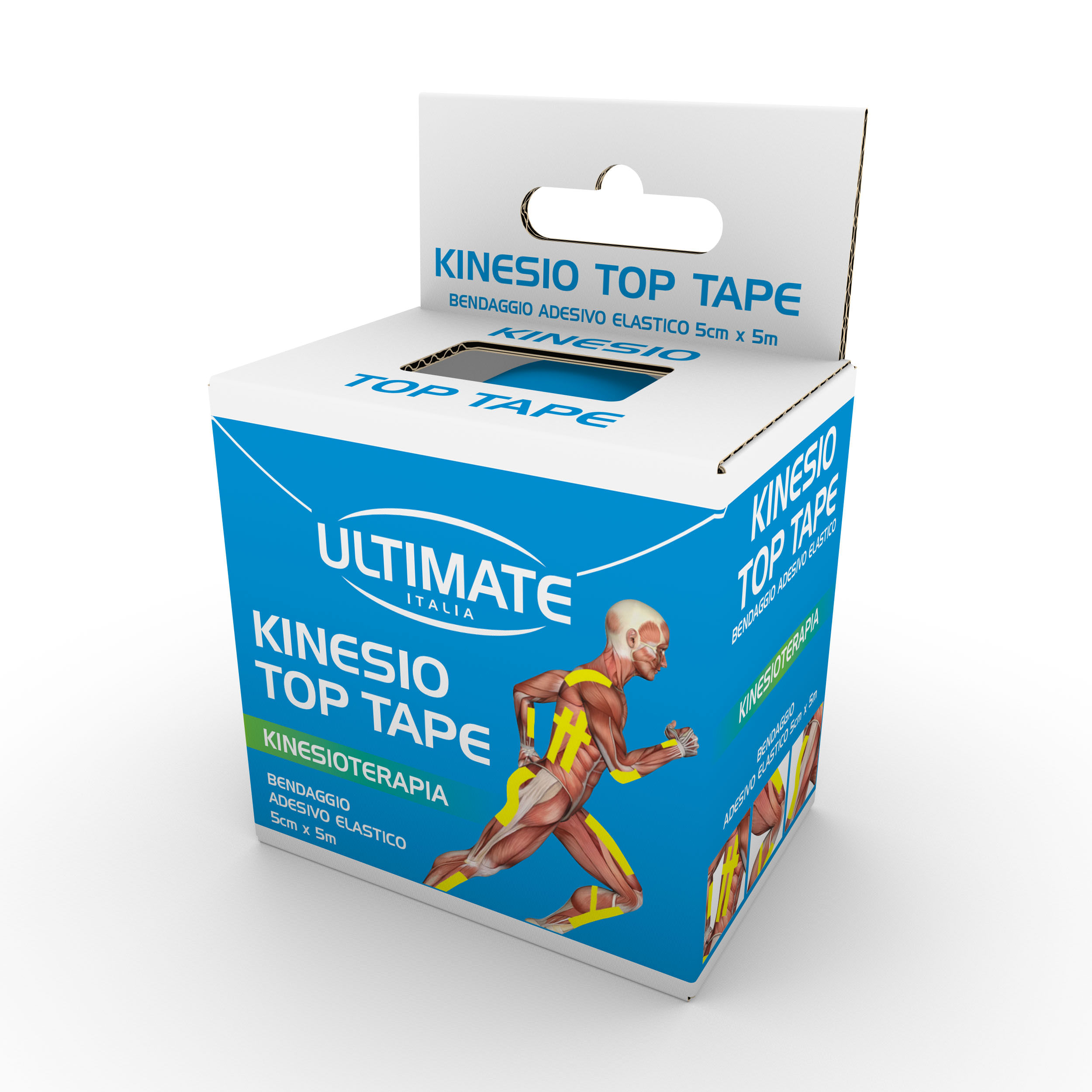CEROTTO NEUROMUSCOLARE KINESIO TOP TAPE 5 CM X 5 M