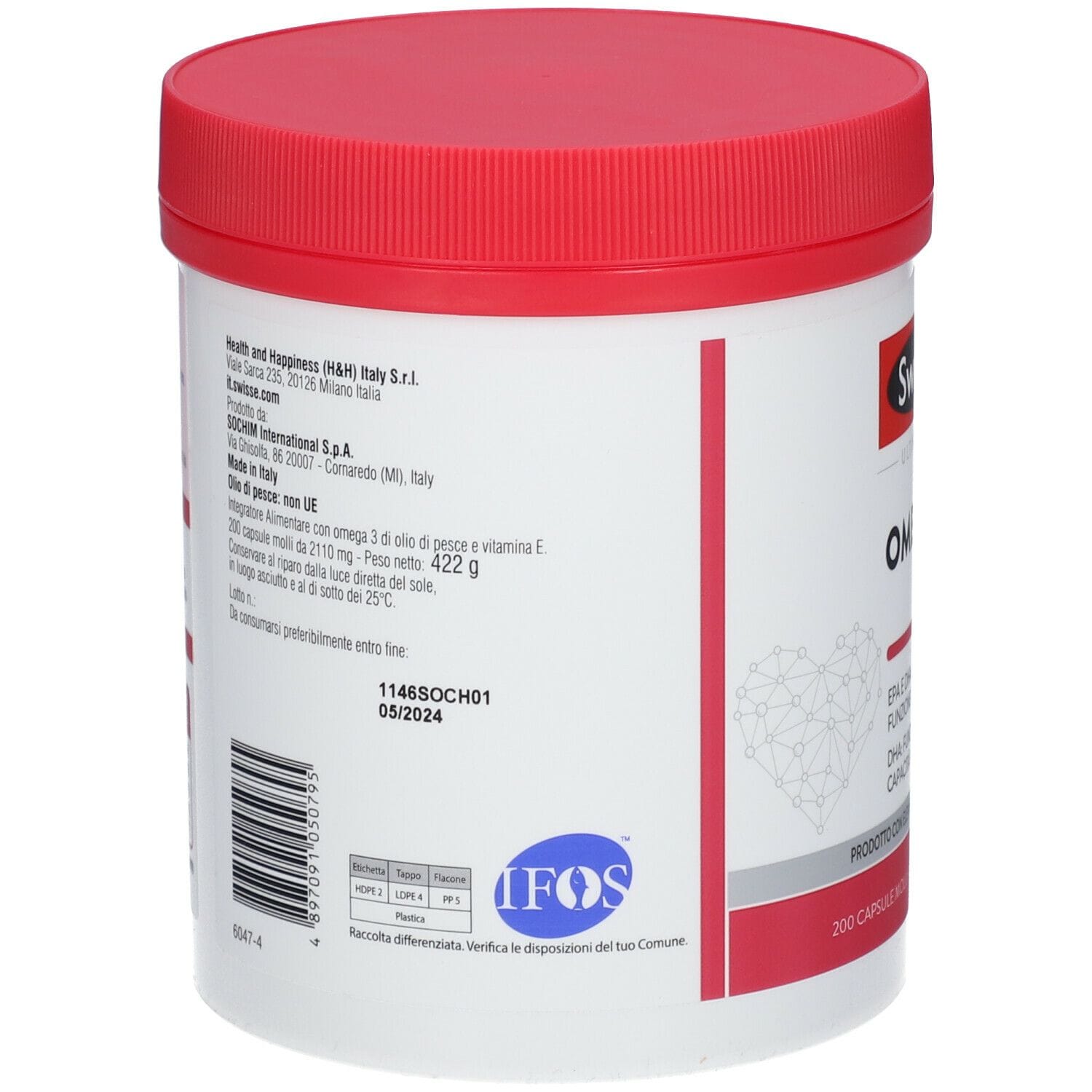 SWISSE OMEGA 3 1500 MG 200 CAPSULE