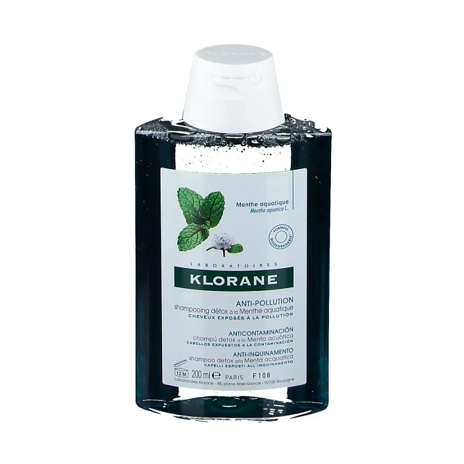 Klorane Shampoo Menta Acquatica 200 Ml
