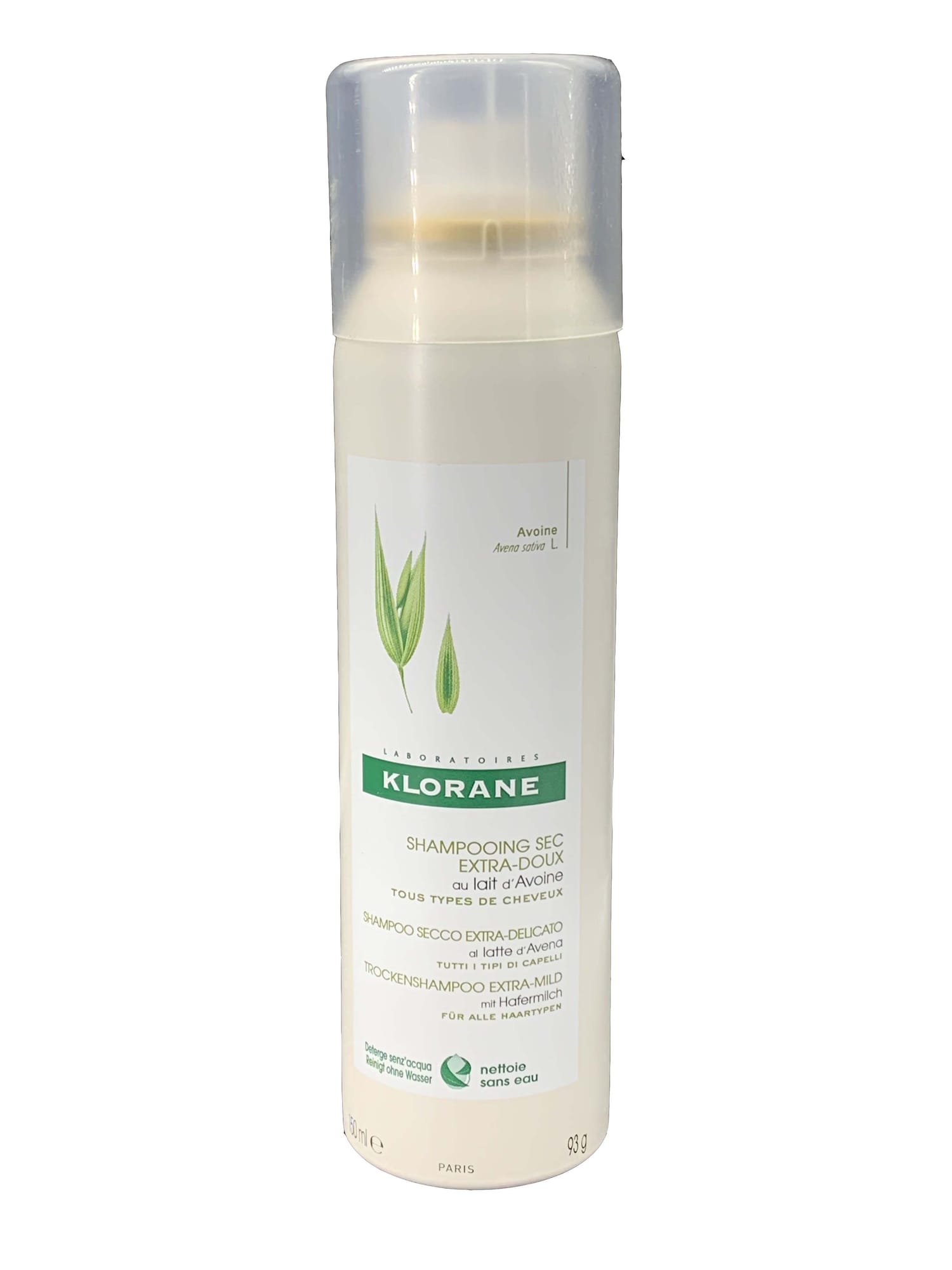 Klorane Shampoo Secco Extra Delicato All'Avena 150 Ml