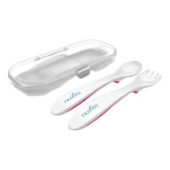 NUVITA SET ASTUCCIO POSATE ROSA