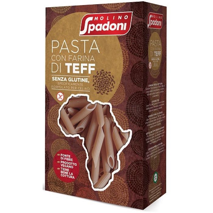 Molino Spadoni Pasta Al Teff Penne 400 G