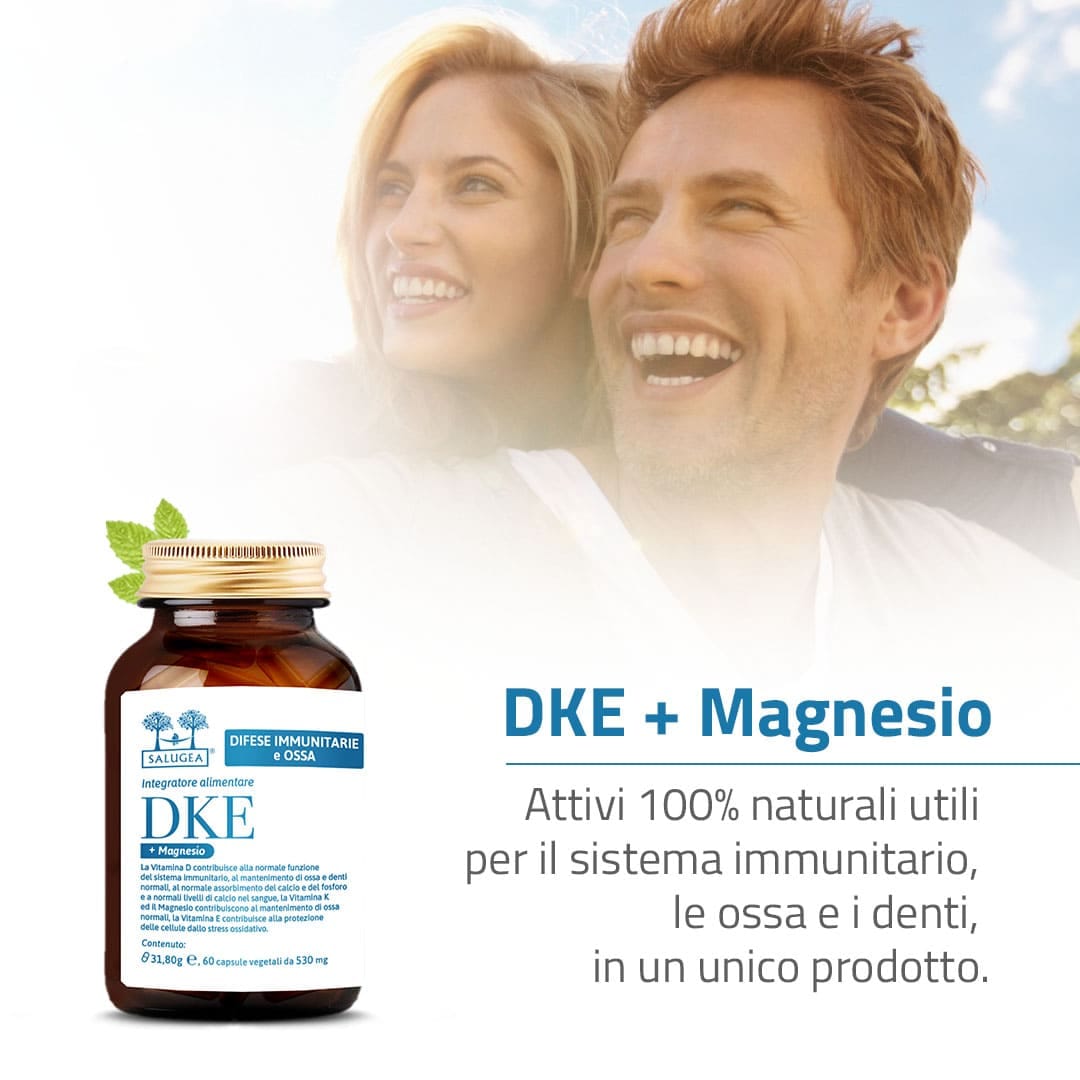 SALUGEA DKE + MAGNESIO 60 CAPSULE