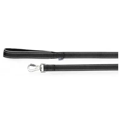 GUINZAGLIO REFLEX CON MANIGLIA IN NEOPRENE NERO 20 X 1200 MM GUINZAGLIO REFLEX CON MANIGLIA IN NEOPRENE NERO 20 X 1200 MM