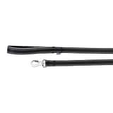 GUINZAGLIO REFLEX CON MANIGLIA IN NEOPRENE NERO 25 X 1200 MM