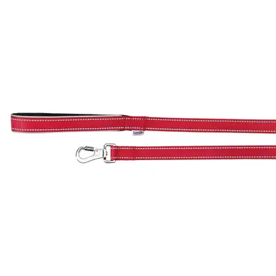 GUINZAGLIO REFLEX CON MANIGLIA IN NEOPRENE ROSSO 25 X 1200 MM GUINZAGLIO REFLEX CON MANIGLIA IN NEOPRENE ROSSO 25 X 1200 MM