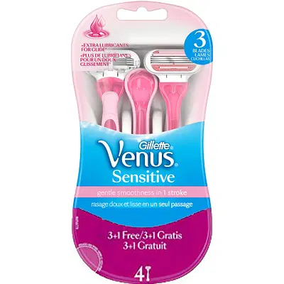 GILLETTE VENUS OCEANIA SENSITIVE 3 PEZZI + 1 GRATIS GILLETTE VENUS OCEANIA SENSITIVE 3 PEZZI + 1 GRATIS