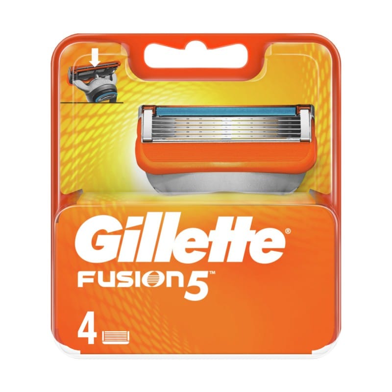 GILLETTE FUSION 5 RICARICA MANUAL 4 PEZZI