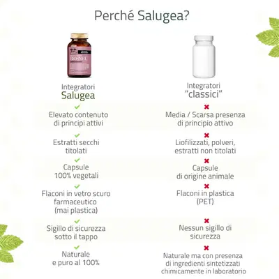 SALUGEA BIOSNEL FORMULA POTENZIATA 60 CAPSULE VEGETALI SALUGEA BIOSNEL FORMULA POTENZIATA 60 CAPSULE VEGETALI