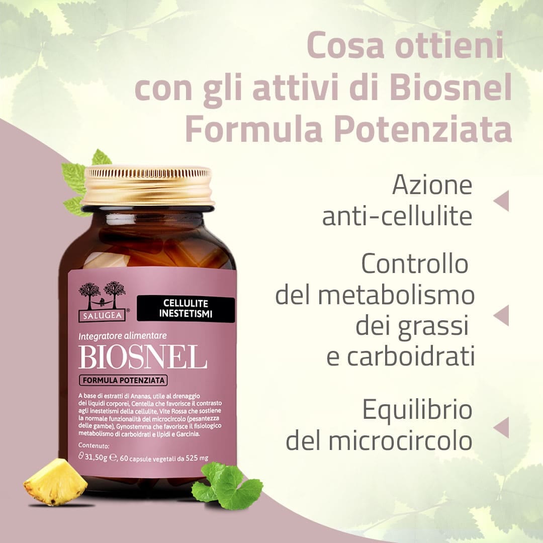 SALUGEA BIOSNEL FORMULA POTENZIATA 60 CAPSULE VEGETALI