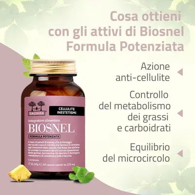 SALUGEA BIOSNEL FORMULA POTENZIATA 60 CAPSULE VEGETALI SALUGEA BIOSNEL FORMULA POTENZIATA 60 CAPSULE VEGETALI