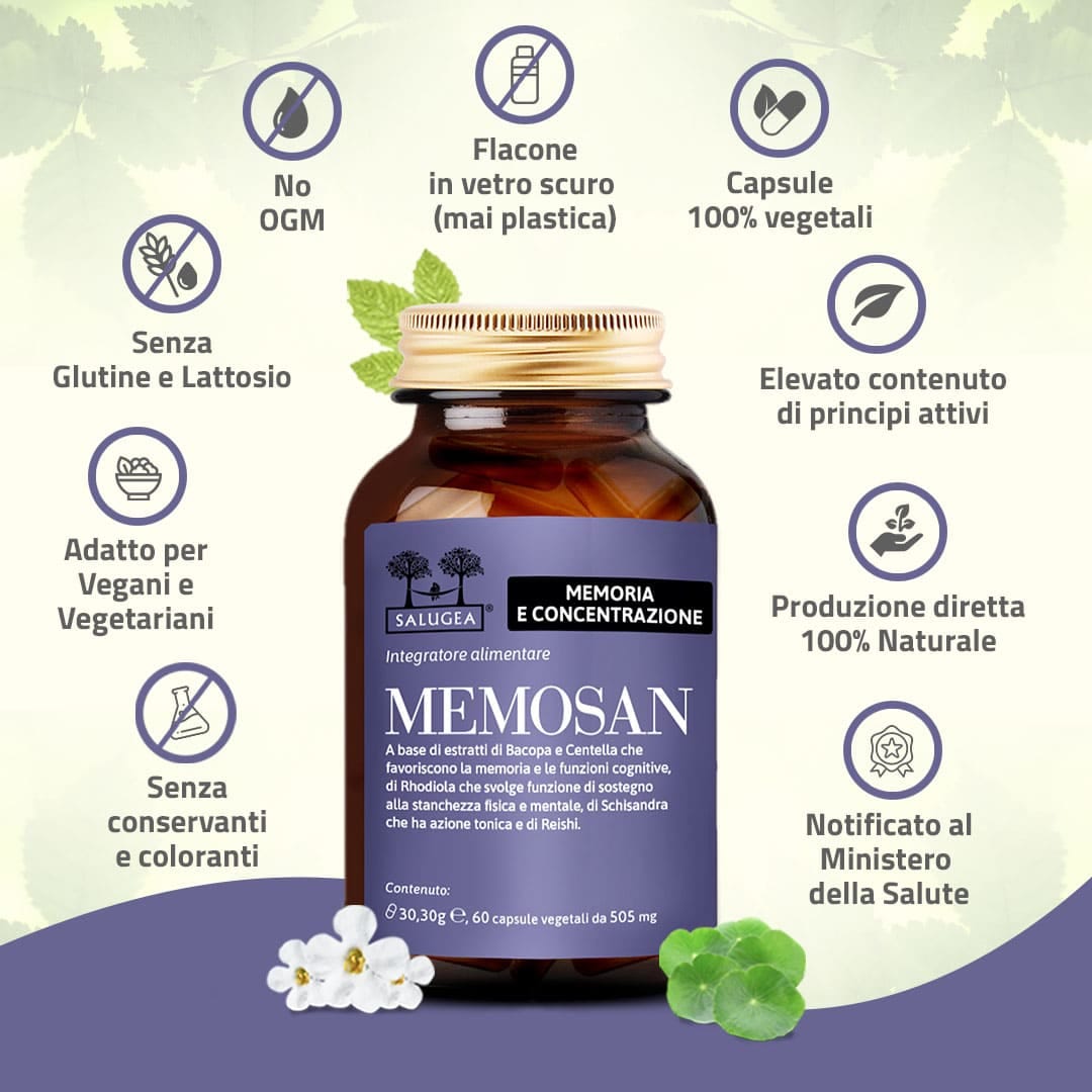SALUGEA MEMOSAN 60 CAPSULE