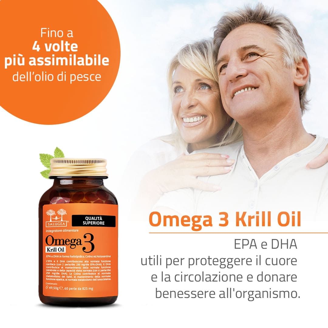SALUGEA OMEGA 3 KRILL OIL 60 PERLE