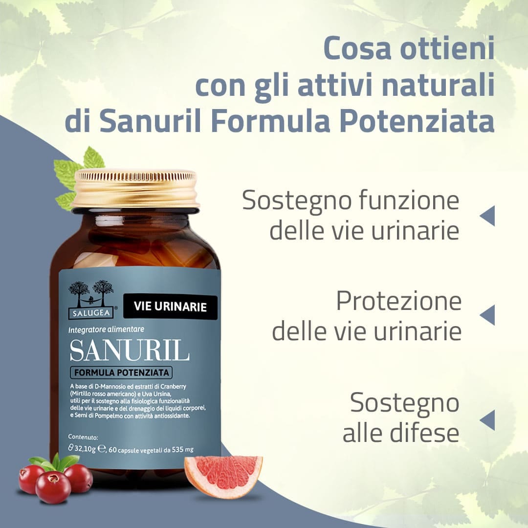 SALUGEA SANURIL FORMULA POTENZIATA 60 CAPSULE VEGETALI