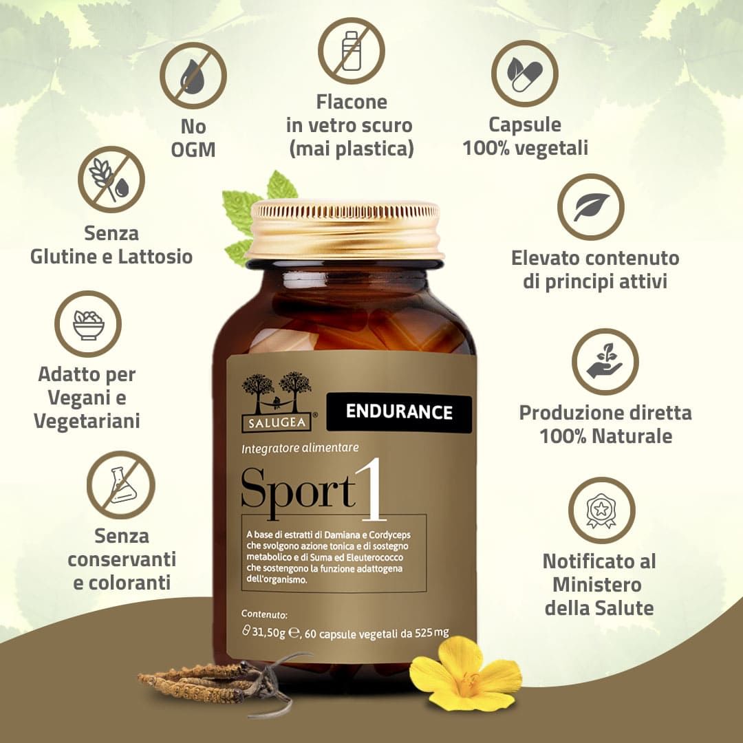 SALUGEA SPORT1 ENDURANCE 60 CAPSULE