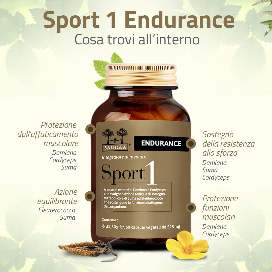 SALUGEA SPORT1 ENDURANCE 60 CAPSULE