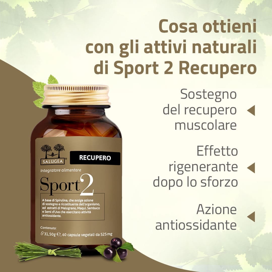 SALUGEA SPORT2 RECUPERO 60 CAPSULE