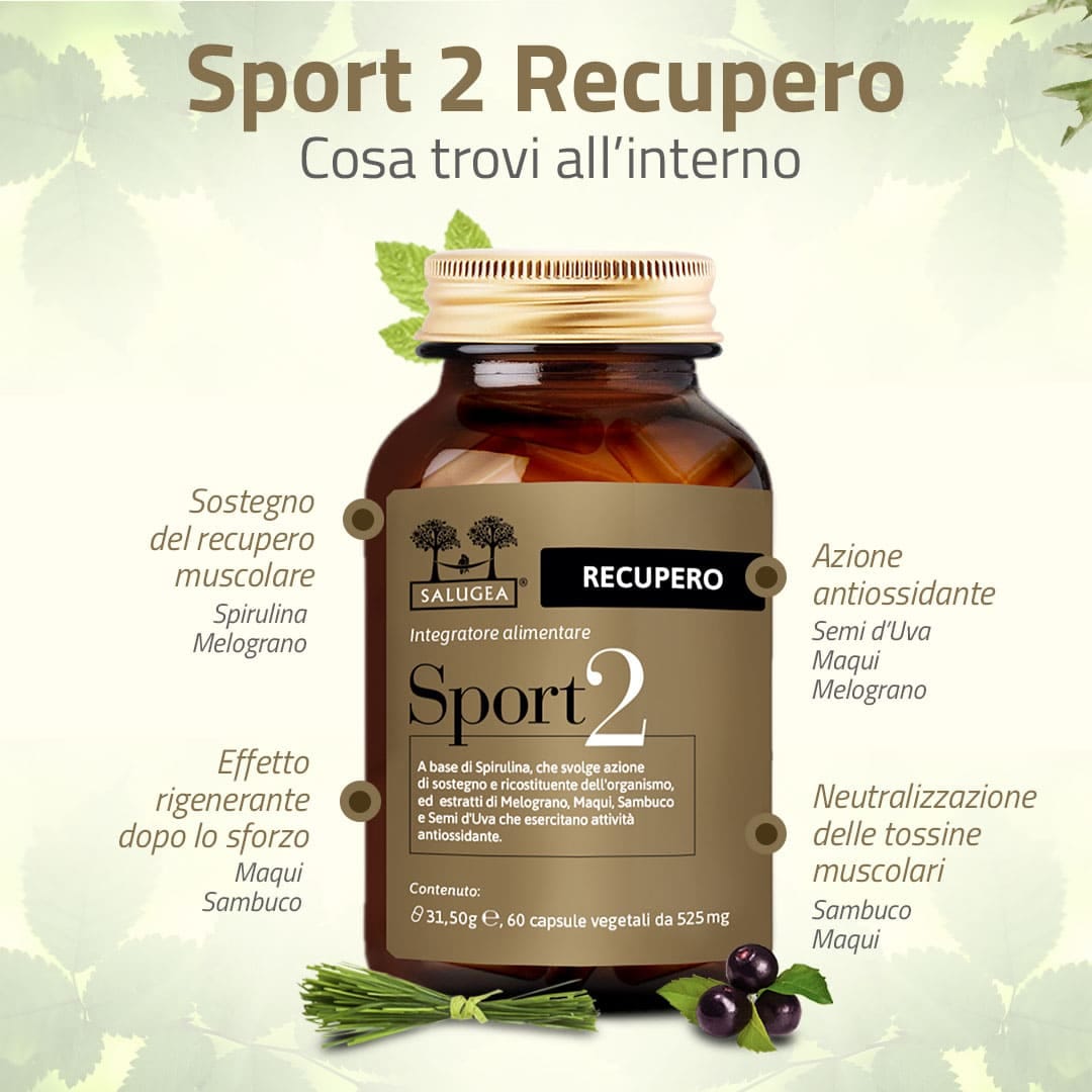 SALUGEA SPORT2 RECUPERO 60 CAPSULE