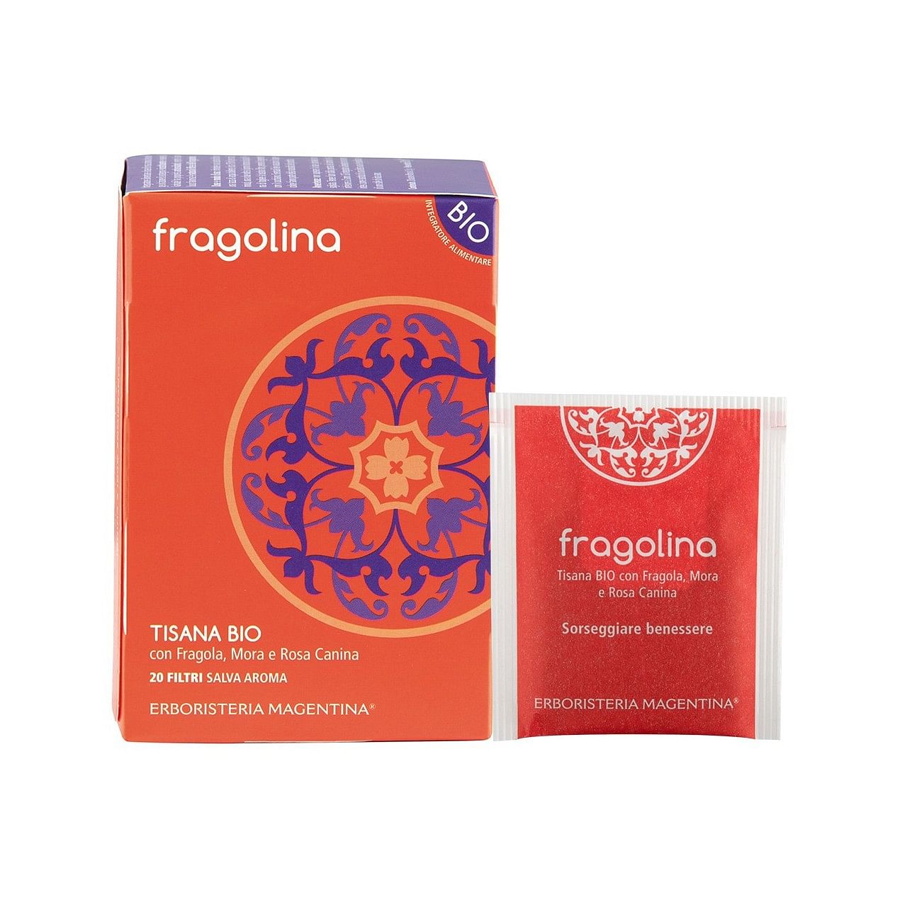 Tisana Fragolina Bio 20 Filtri