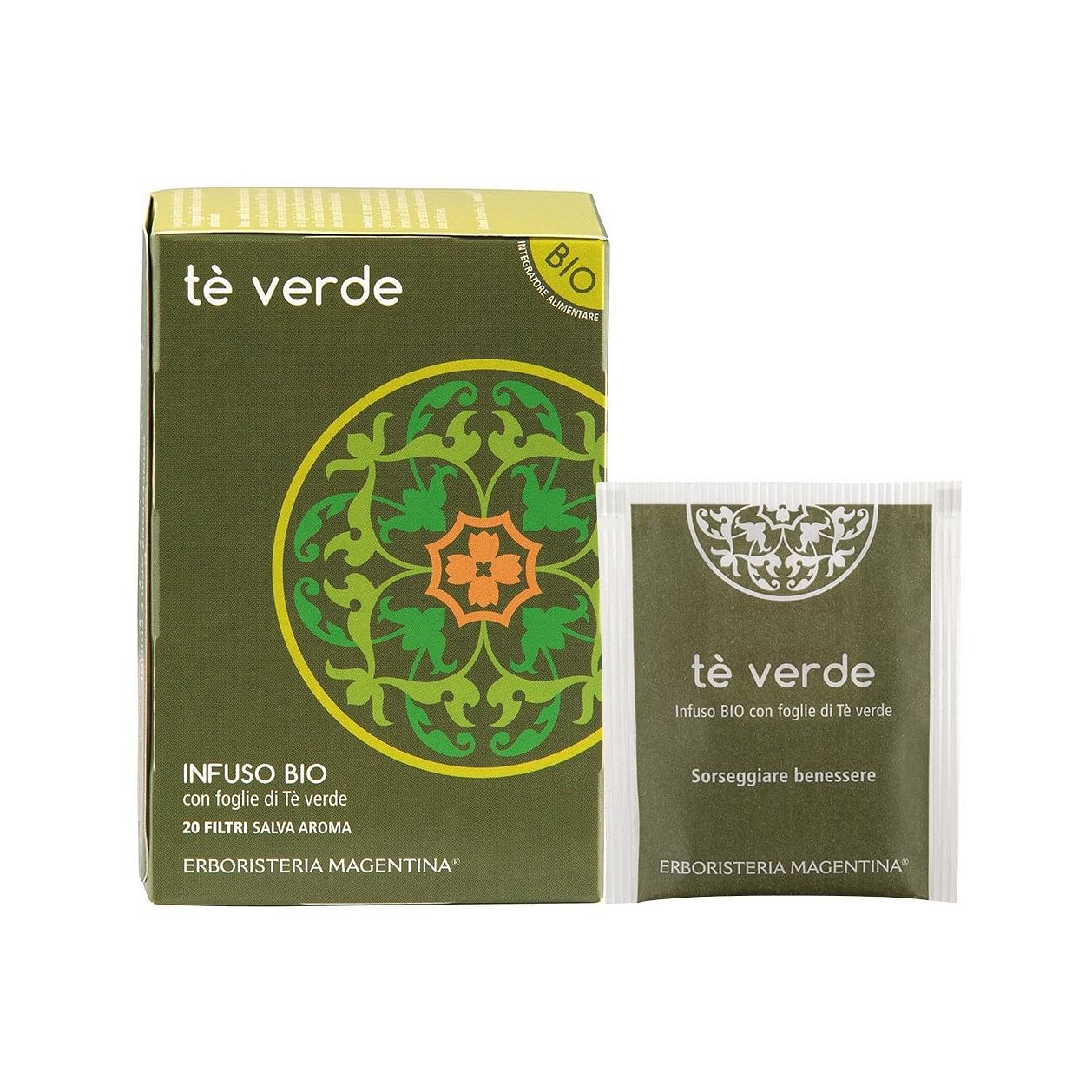 Te' Verde Infusobio 20 Filtri 30 G