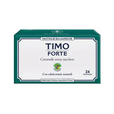 TIMO FORTE PASTIGLIE BALSAMICHE 24 PEZZI TIMO FORTE PASTIGLIE BALSAMICHE 24 PEZZI