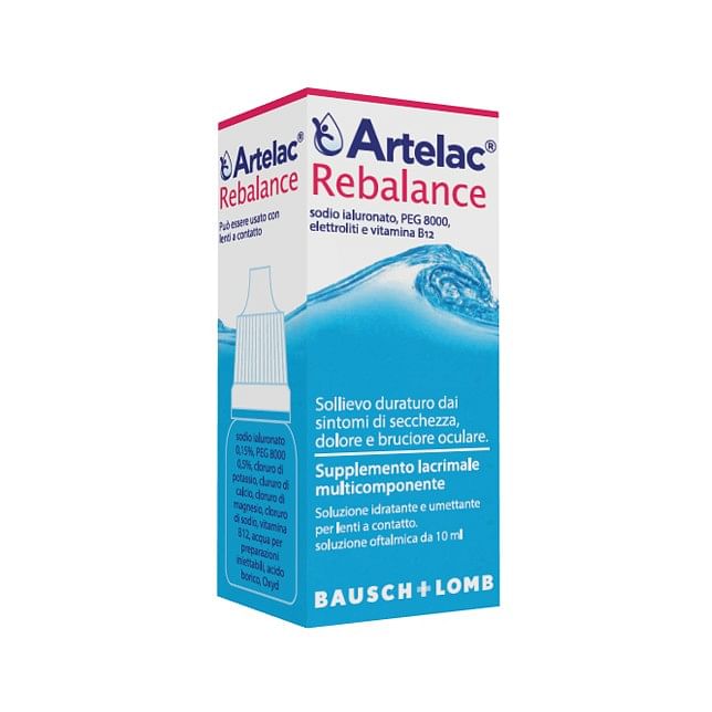 Artelac Rebalance Gocce Oculari 10 Ml