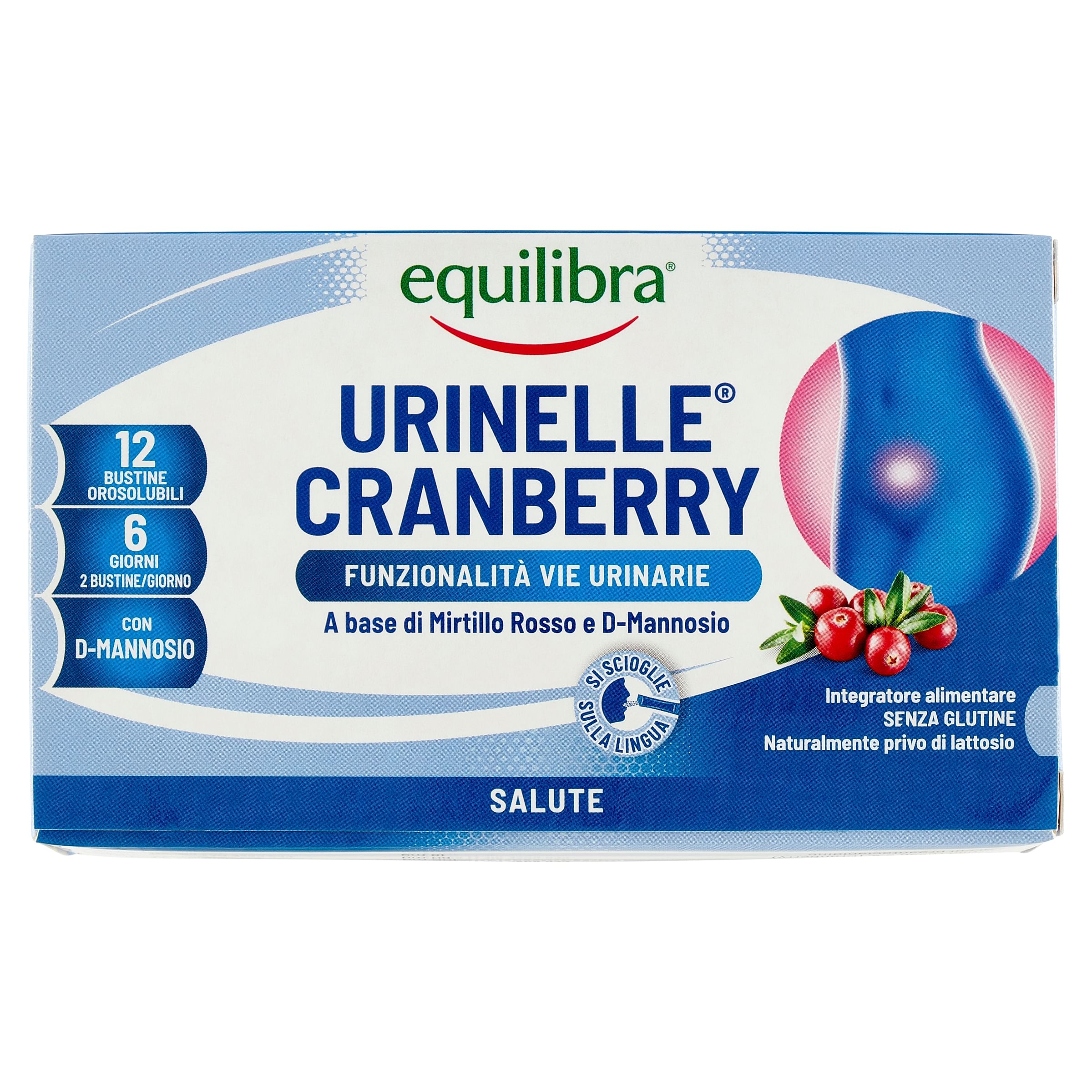 Urinelle Cranberry 12 Bustine Orosolubili