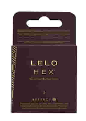 HEX PRESERVATIVI RESPECT LELO 3 PEZZI