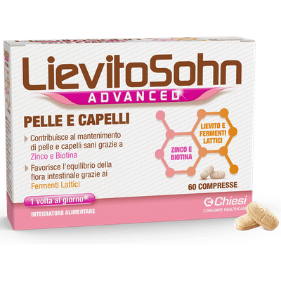 LIEVITOSOHN ADVANCED 60 COMPRESSE SENZA GLUTINE