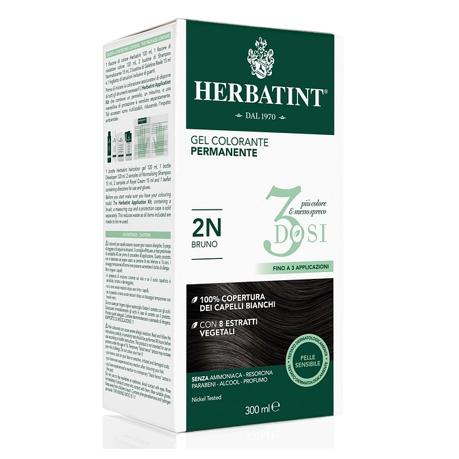 Herbatint 3 Dosi 2 N 300 Ml