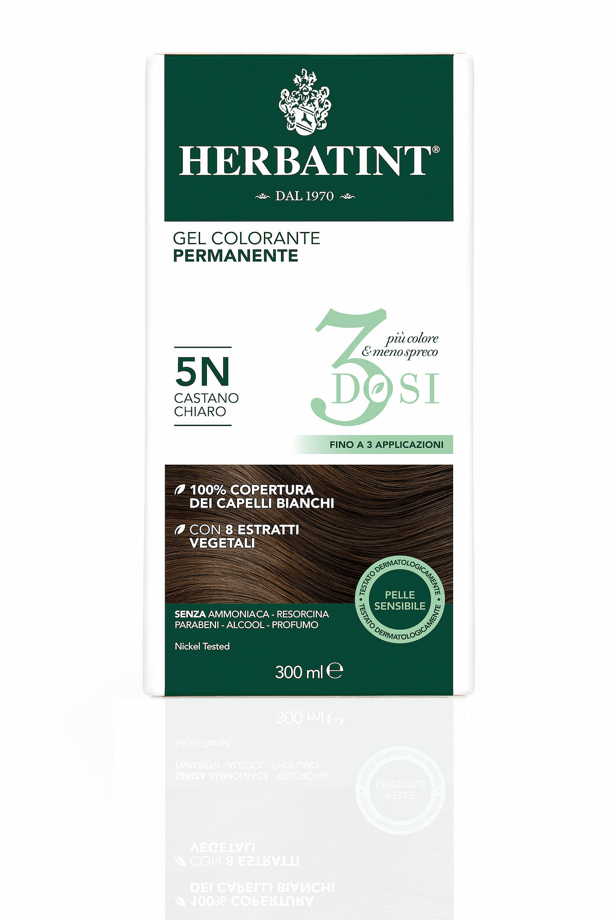 Herbatint 3 Dosi 5 N 300 Ml