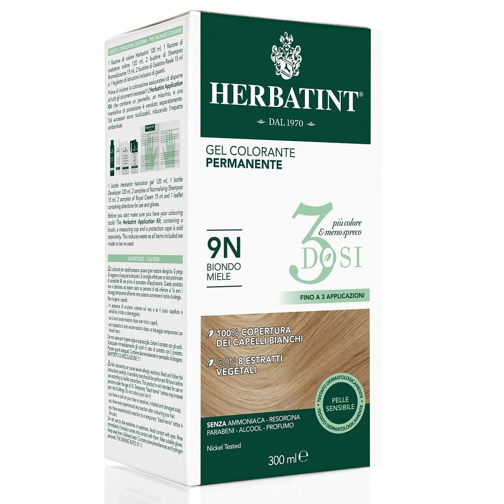 Herbatint 3 Dosi 9 N 300 Ml