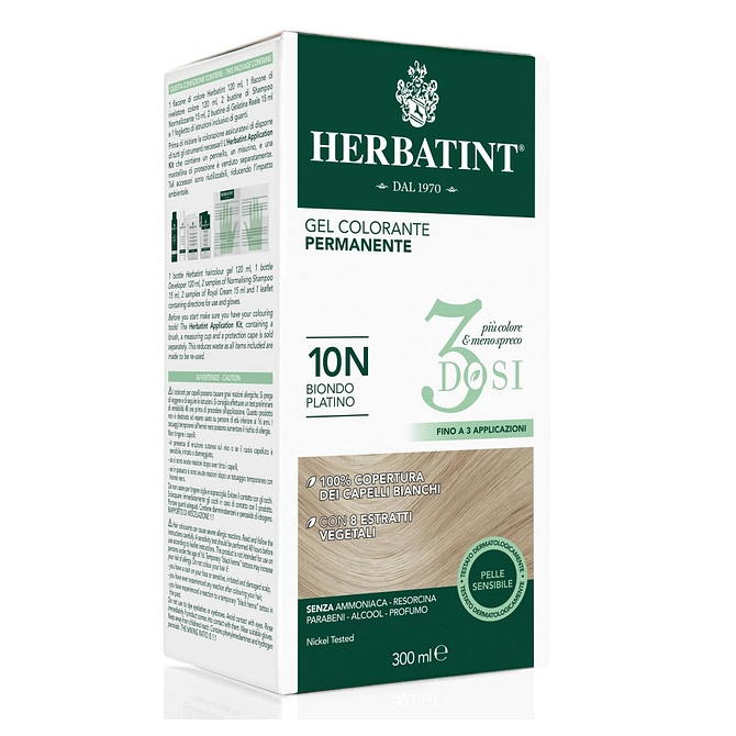Herbatint 3 Dosi 10 N 300 Ml