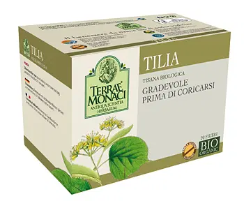 TERRAE MONACI TILIA TISANA 20 FILTRI 1 G TERRAE MONACI TILIA TISANA 20 FILTRI 1 G
