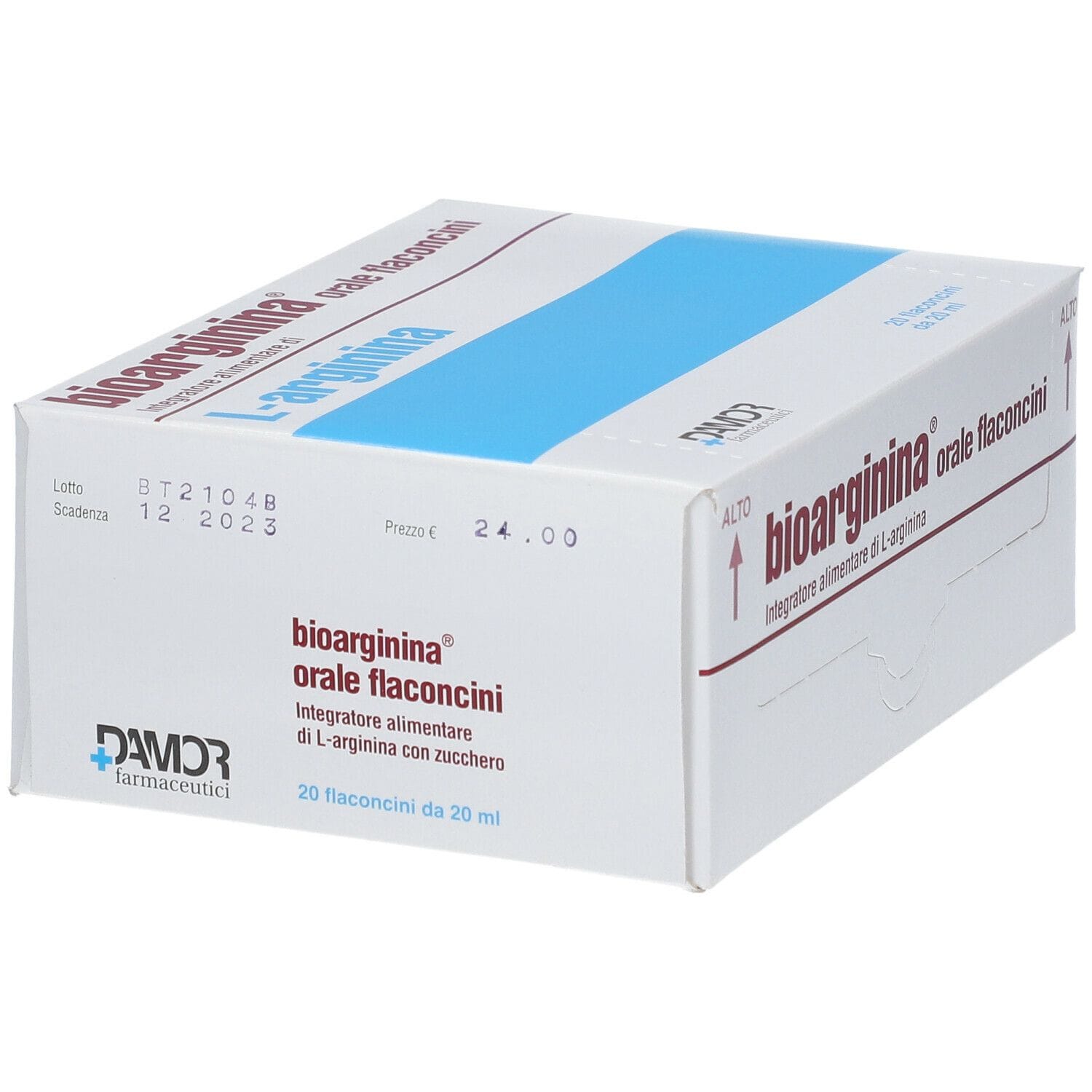BIOARGININA ORALE 20 FLACONCINI 20 ML