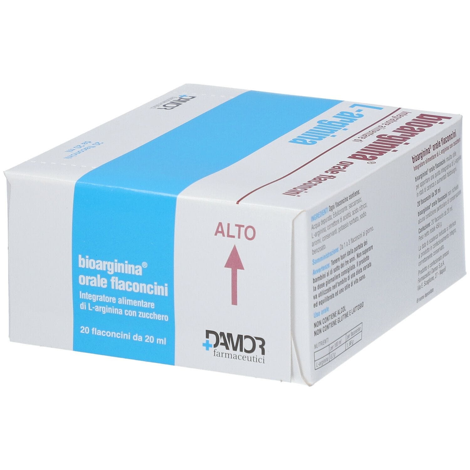 BIOARGININA ORALE 20 FLACONCINI 20 ML