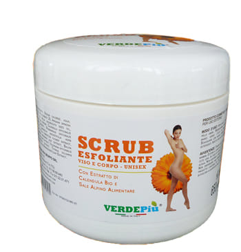 VERDEPIU' SCRUB ESFOLIANTE CALENDULA BIO 650 G
