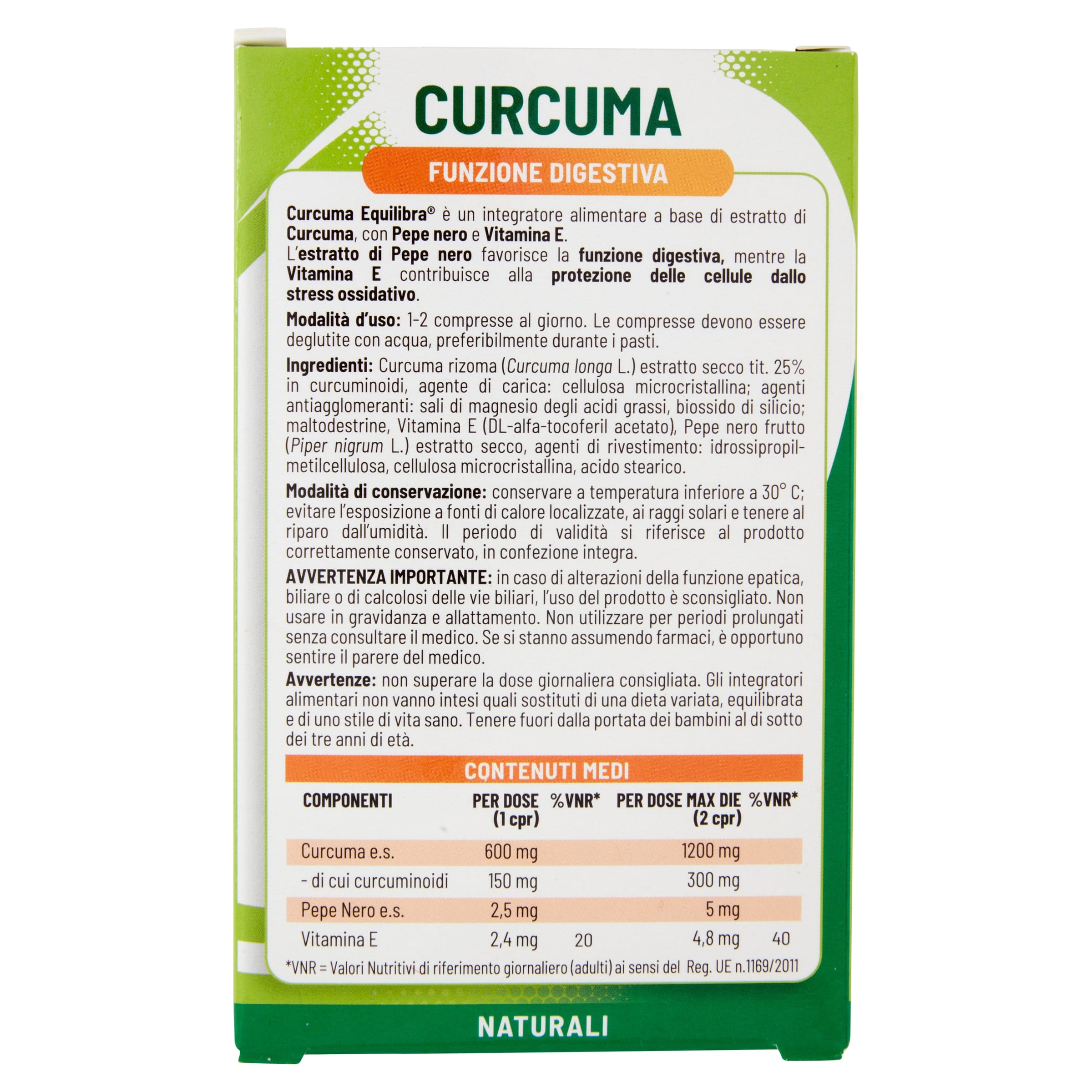 CURCUMA 20 COMPRESSE