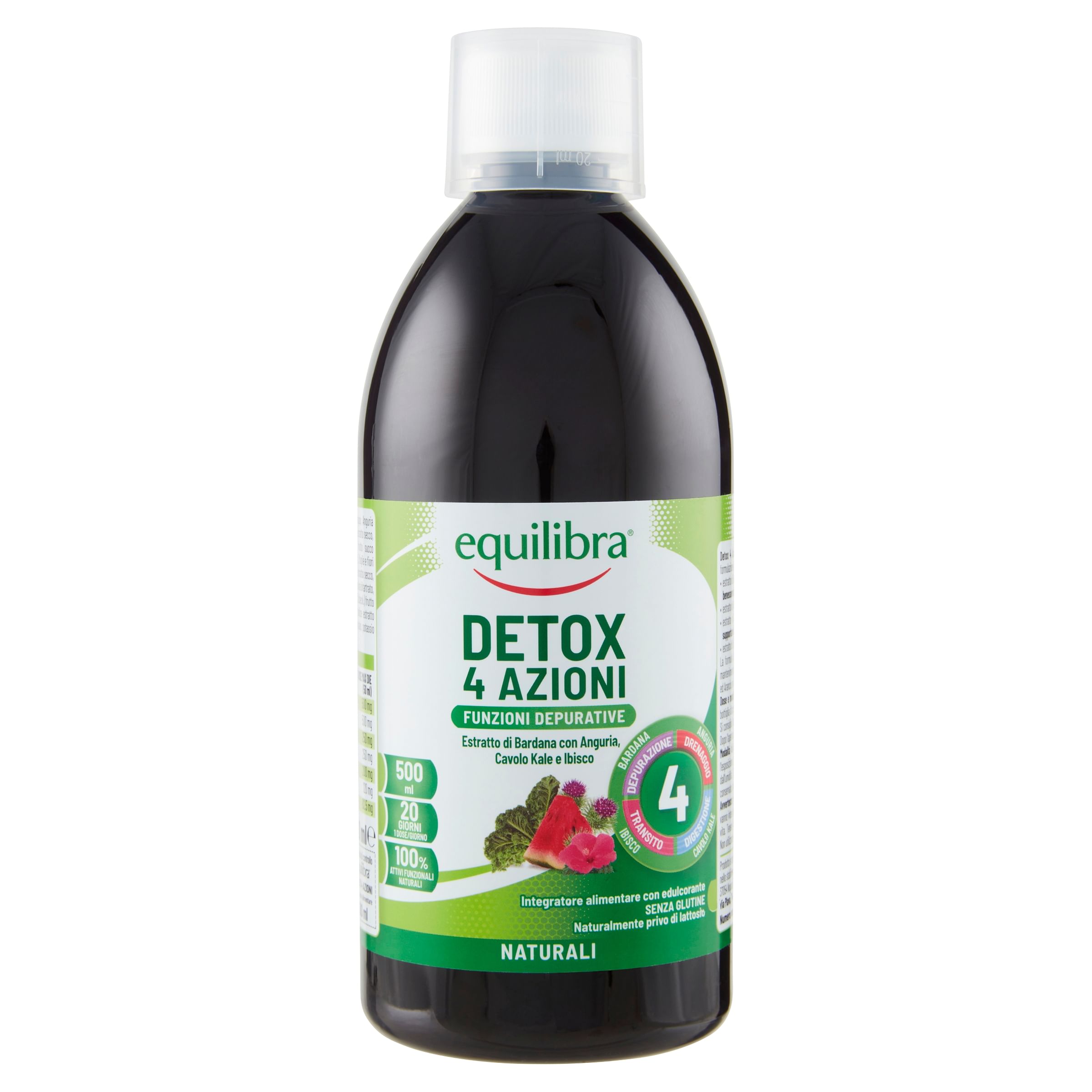 Detox 4 Azioni Gusta Frutta 500 Ml