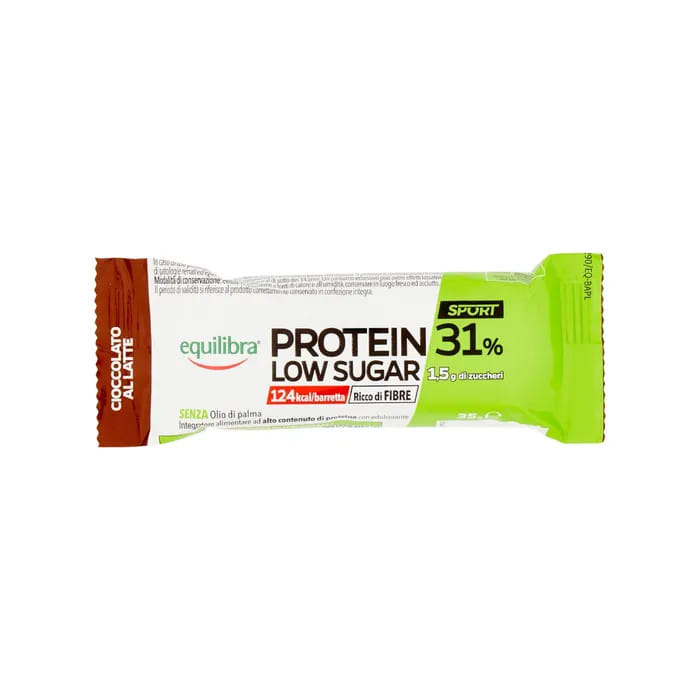 PROTEIN 31% LOW SUGAR BARRETTA CIOCCOLATO AL LATTE 35 G