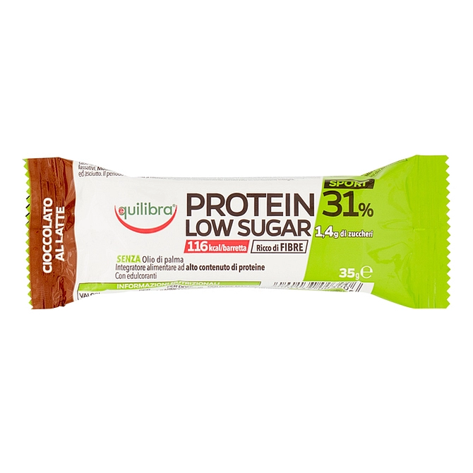 Protein 31% Low Sugar Barretta Cioccolato Al Latte 35 G